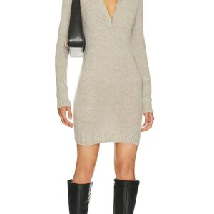 Lovers and Friends Anthea Sweater Dress in Grey. Size L, M, S.