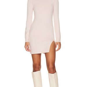 Lovers and Friends Tamarin Sweater Dress in Blush. Size M, S, XS, XXS.