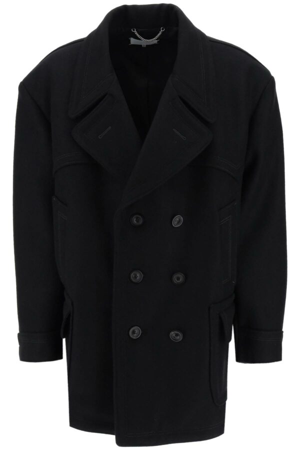 Maison Margiela Double-breasted Wool Coat