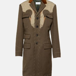 Maison Margiela Single-breasted wool coat