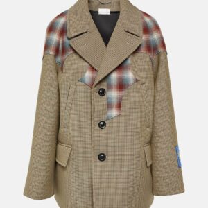 Maison Margiela x Pendleton cotton, mohair, and wool coat