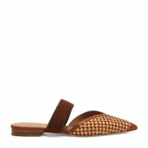 Malone Souliers Raffia Manu Slippers