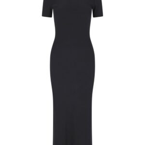 Marine Serre Maxi Sheath Dress With Logo