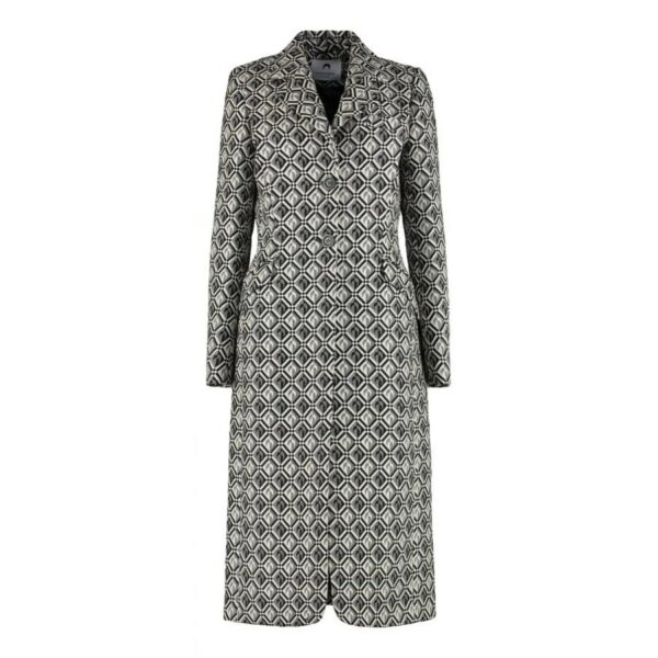 Marine Serre Wool coat