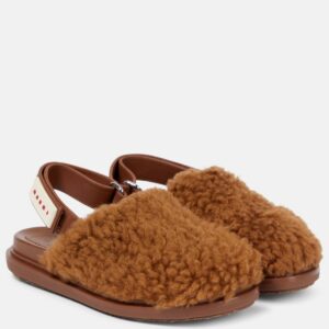 Marni Shearling slippers