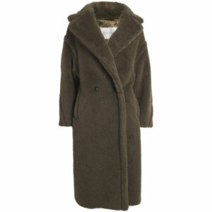 Max Mara Alpaca-Blend Short Teddy Coat