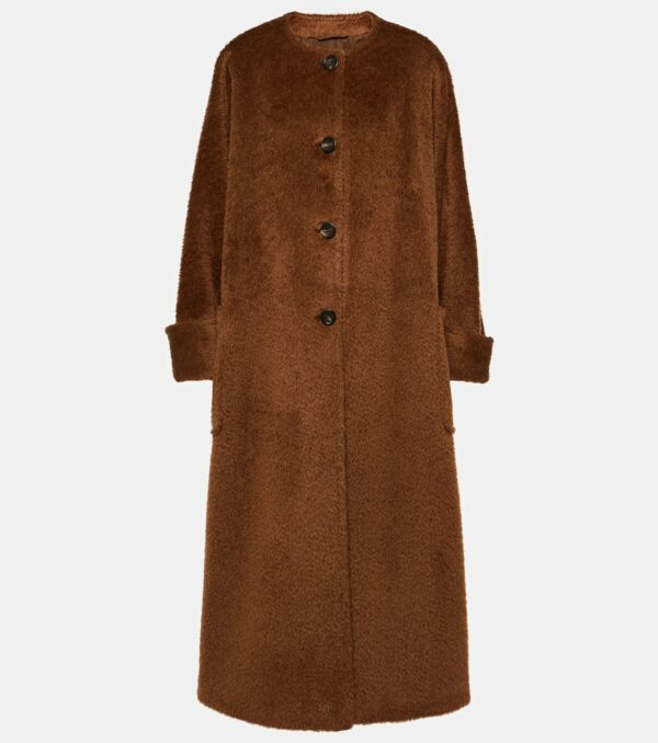 Max Mara Hudson oversized alpaca and wool coat