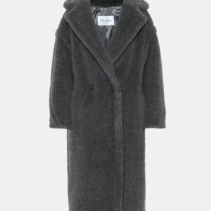 Max Mara Teddy Bear Icon alpaca and wool-blend coat