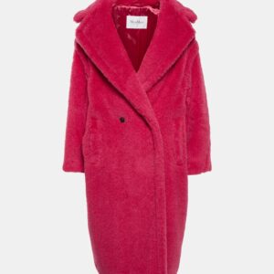 Max Mara Teddy Bear Icon alpaca, wool, and silk coat