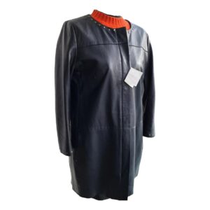 Max Mara Teddy Bear Icon leather coat