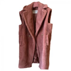 Max Mara Teddy Bear Icon silk coat