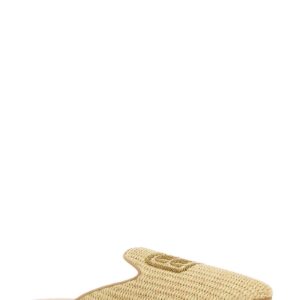 Miu Miu Raffia Slippers