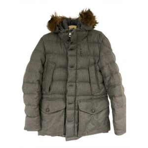 Moncler Fur Hood wool coat