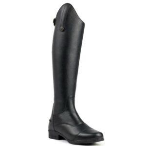 Moretta Womens/Ladies Carla Leather Long Riding Boots (4 UK) (Black)