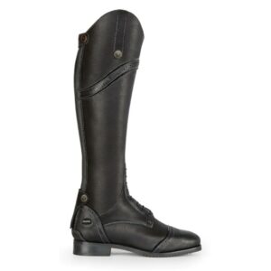 Moretta Womens/Ladies Constantina Leather Long Riding Boots (4 UK) (Black)