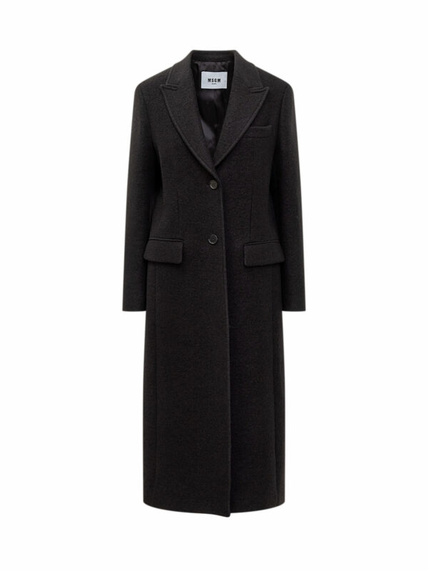 Msgm Virgin Wool Coat