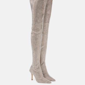 Paris Texas Embellished over-the-knee boots