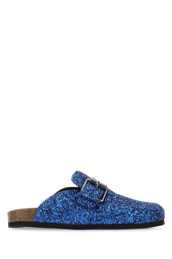 Philosophy di Lorenzo Serafini Electric Blue Glitters Slippers