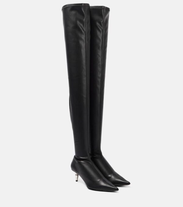 Proenza Schouler Spike leather over-the-knee boots