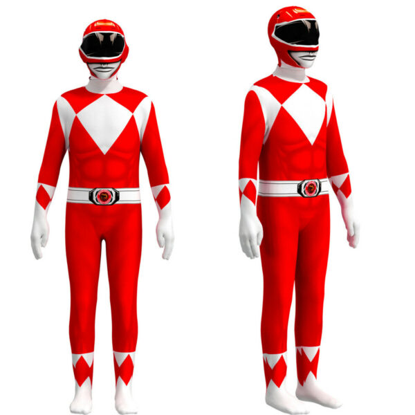 (Red, 130) Costume Adult Kids Cosplay Fancy Dress Jumpsuit Party