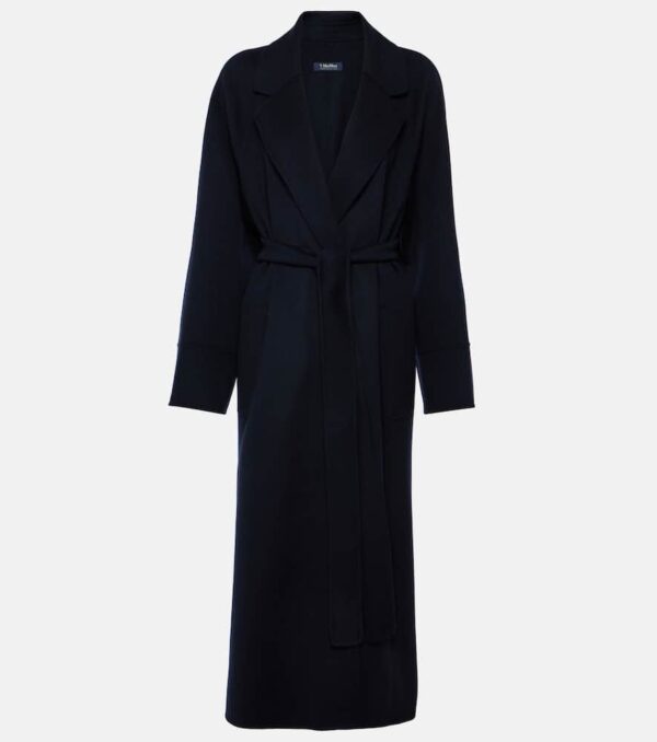 'S Max Mara Belted virgin wool coat