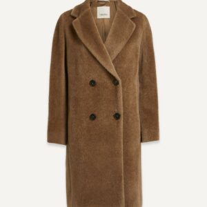 S Max Mara Women's Double-Breasted Teddy Roseto Coat 6