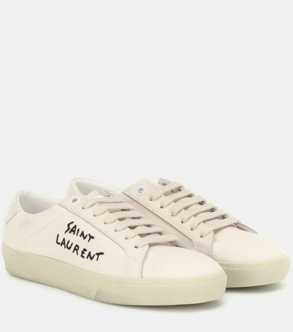 Saint Laurent Court Classic SL/06 canvas sneakers