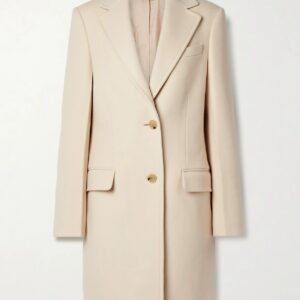 Stella McCartney - + Net Sustain Iconic Wool Coat - Cream