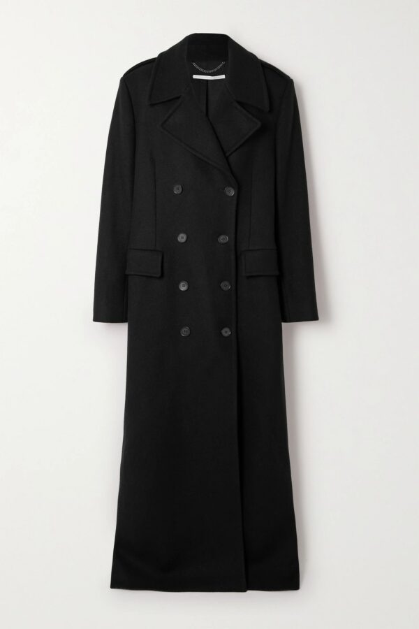 Stella McCartney - + Net Sustain Oversized Wool Coat - Black