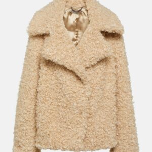 Stella McCartney Oversized teddy coat