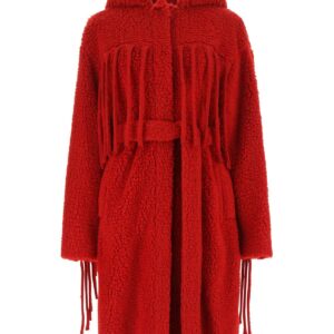 Stella McCartney Red Teddy Coat