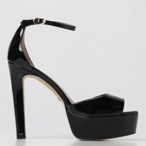 Stuart Weitzman Discoplatform sandals in patent leather