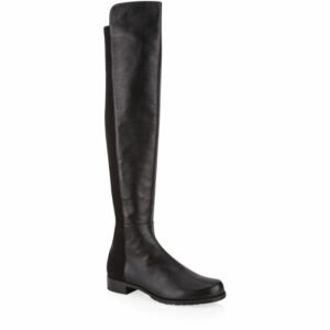 Stuart Weitzman Leather 5050 Over-The-Knee Boots