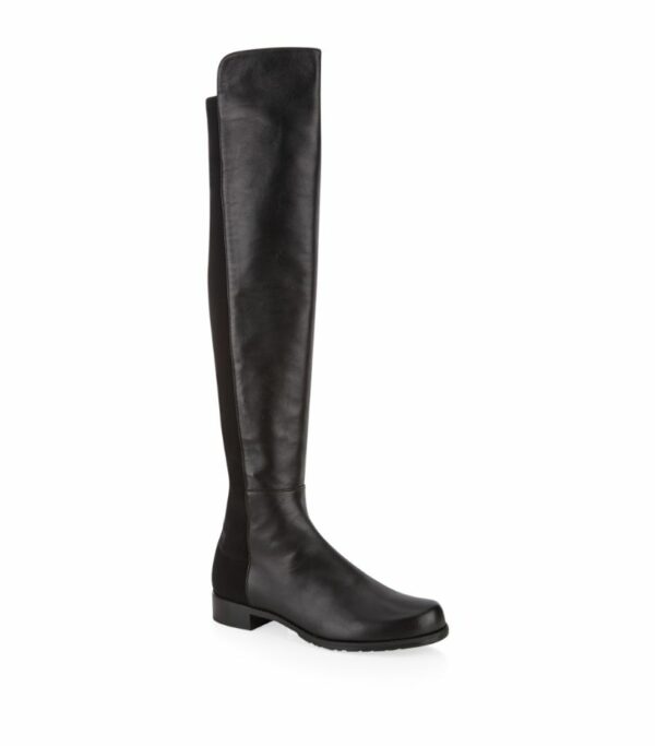 Stuart Weitzman Leather 5050 Over-The-Knee Boots