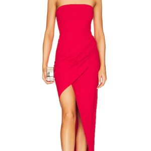 Susana Monaco Tube Dress in Red. Size M, S, XL, XS.