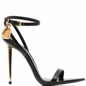 TOM FORD- The Padlock Leather Sandals