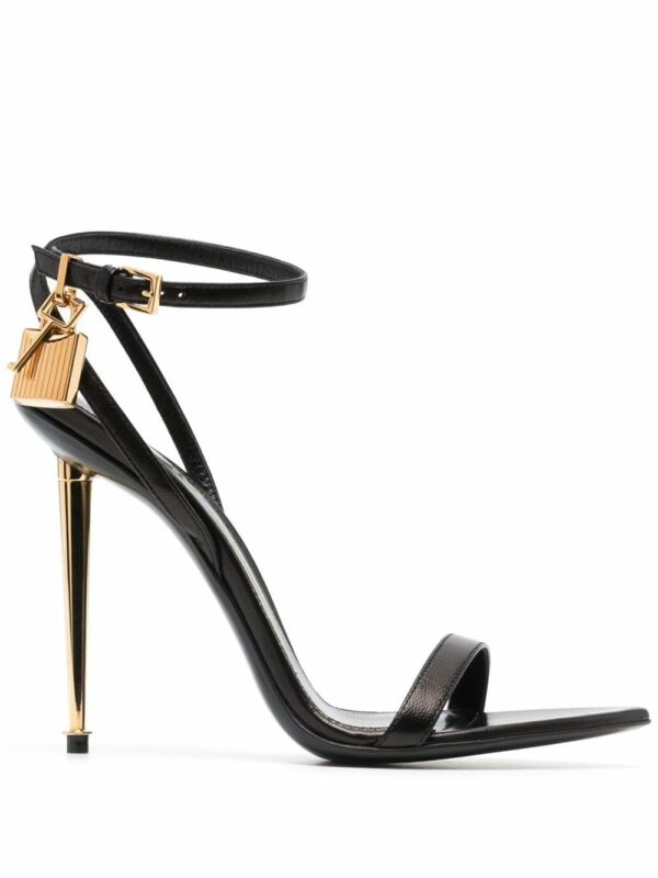 TOM FORD- The Padlock Leather Sandals