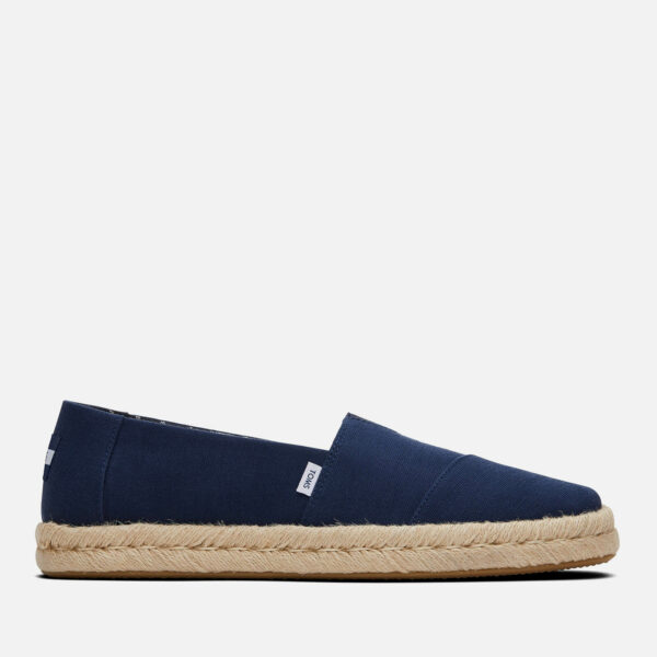 TOMS Men's Alpargata Rope 2.0 Canvas Espadrilles - UK 7