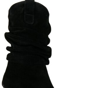 TORAL Slouch Boot in Black. Size 39.