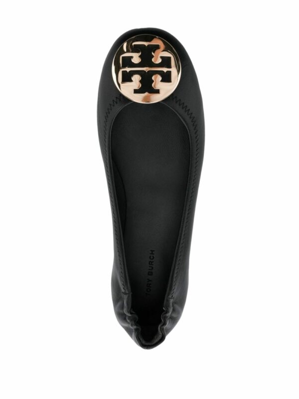 TORY BURCH- Minnie Leather Ballet Flats