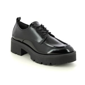 Tamaris Herda Black Womens Brogues 23751-41-001 in a Plain Man-made in Size 36