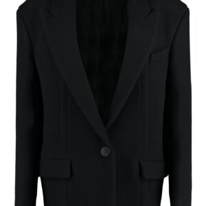 The Attico Glen Short Wool Coat