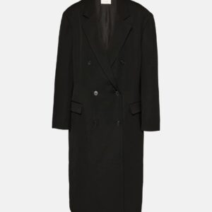 The Row Andy double-breasted wool coat