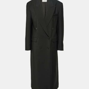 The Row Dennet virgin wool coat