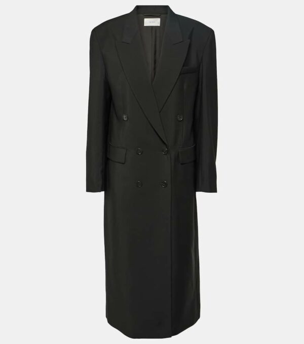 The Row Dennet virgin wool coat