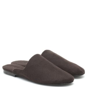 The Row Granpa cashmere slippers