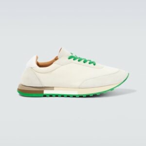 The Row Owen Runner mesh and suede sneakers