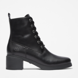 Timberland - Dalston Vibe Mid Lace-Up Zip Boot for Women in Black, Woman, Black, Size: 4