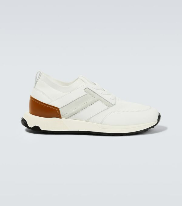 Tod's Leather-trimmed sneakers