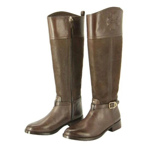 Tory Burch Leather riding boots